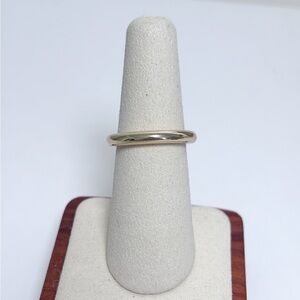 Shashi Revolve 14K Gold Plated Everyday Simple Classic Gold Band Ring Size 6 New